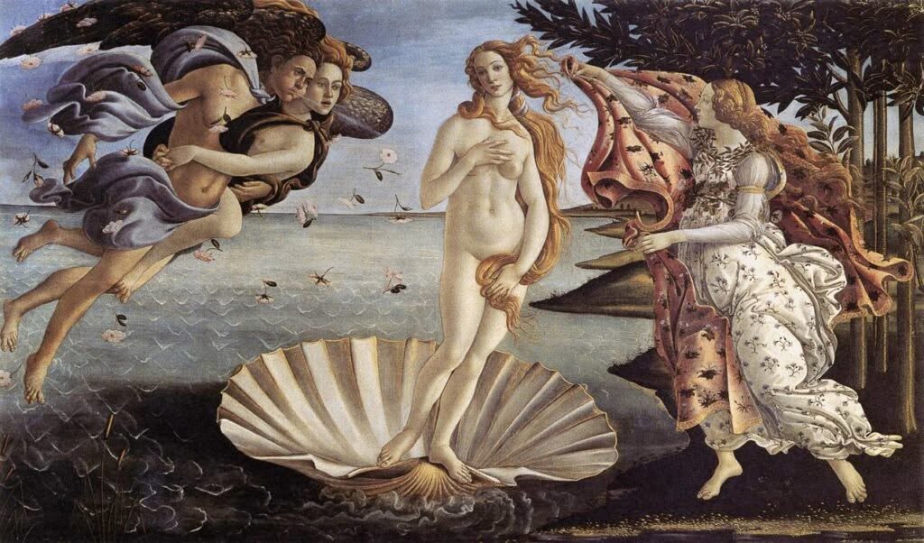 Η Γέννηση της Αφροδίτης — Botticelli